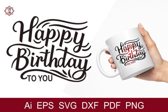 A Designer's Take on This Happy Birthday Lettering
