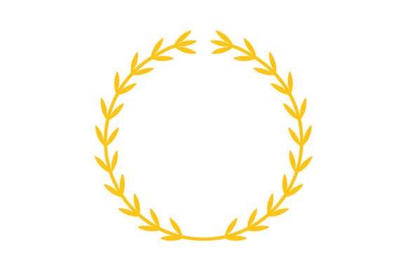 Circle Wheat Frame Vector Illustration Design Review