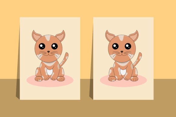 Evaluating a Cute Cat Illustration for Modern Brand Graphics