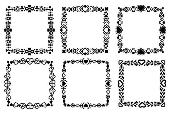 Frames with Hearts Graphics & Illustrations Review