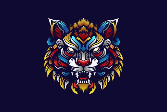 The Roaring Tiger Graphic as a Branding Powerhouse