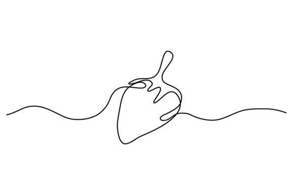 The Strawberry One Continuous Line Graphic: A Designer's First Impression